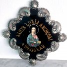 Saint Lucia of Syracuse Siracusa Santa Lucy Votive image & relic ex indumentis