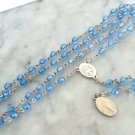 MEDJUGORJE praying ROSARY necklace and Virgin Mary medal