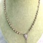 SAINT JOSEPH Praying rosary silver plated with medal of Saint Joseph