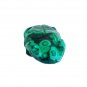 MALACHITE FROG stone hand carved paperweight Good Luck from Congo Africa
