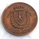 BRONZE MEDAL 100th anniversary city of Roma Rome Italy 1870-1970 BRONZE MEDAL 100th anniversary city of Roma Rome Italy 1870-1970