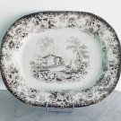 Colandine oval serving plate Original from early 1900s Italy Colandine oval serving plate Original from early 1900s Italy