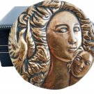 Bronze medal engraved by artist Šindelář Lumír medal paperweight 1979