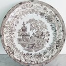 COLANDINE plate for main course Original from early 1900s Made Italy Collandine