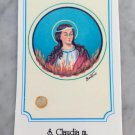Saint Claudia or Caldia from Amisus Martyr saint image relic from Vatican