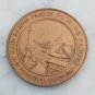 Bronze medal first air raid Paris - Beijing - Paris from 1987 Aviation medal