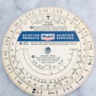 MOBIL AVIATION navigation wheel products services true course Temperature