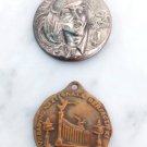BERSAGLIERI 2 medals of the Italian Army Esercito Italiano Originals 1960s