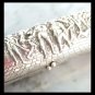 Hans Jensen Pill box in repousse electro plated nickel silver EPNS