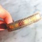 John Millward Banks Birmingham cuff bracelet in sterling Silver 925 and gold 18K