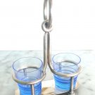 August Wellner & Sons Salt & Pepper table set or for sauces in silver plated