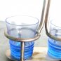 August Wellner & Sons Salt & Pepper table set or for sauces in silver plated