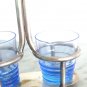 August Wellner & Sons Salt & Pepper table set or for sauces in silver plated