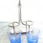 August Wellner & Sons Salt & Pepper table set or for sauces in silver plated