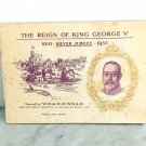 The Reign of King George V 1910 – 1935 Silver Jubilee By Wills Complete cards book The Reign of King George V 1910 – 1935 Silver Jubilee By Wills Complete cards book