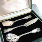 FRANCOIS FRIONNET serving set for desserts or cheese silver plated CUTLERY FRANCOIS FRIONNET serving set for desserts or cheese silver plated CUTLERY