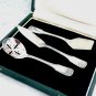 FRANCOIS FRIONNET serving set for desserts or cheese silver plated CUTLERY