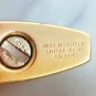 RONSON pocket lighter Model Milady Gold Flash with engraved Ivy Leaf 1960s Working