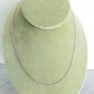 NECKLACE Sterling Silver CABLE CHAIN Made in Italy by Taitu Jewels Italy