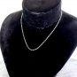 NECKLACE Sterling Silver CABLE CHAIN Made in Italy by Taitu Jewels Italy