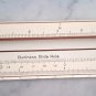 FABER CASTELL slide ruler 1/22 1 22 Business Ruler Germany 1970s In box