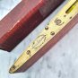WILSON LOVATT & SON double bubble spirit wood torpedo level in wood and brass Long 12 inches