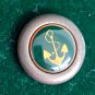 MARIO PIERALLI 12 BUTTONS complete set Marine with anchor in gold color Italy
