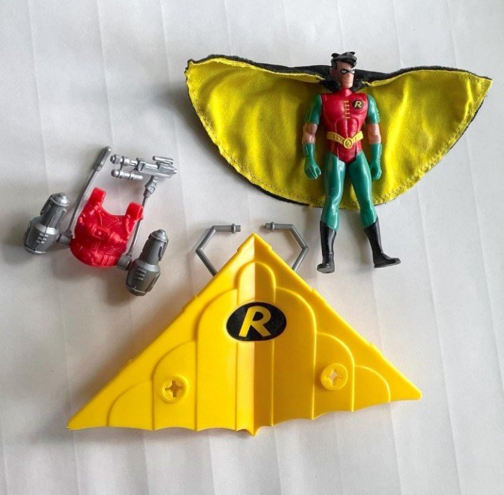 Robin, Batman the Animated Series, Turbo Glider, Kenner 1993