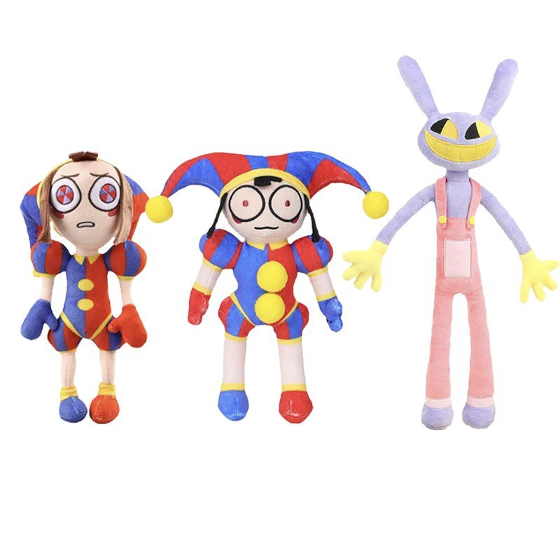 The Amazing Digital Circus Pomni Jax Plush Cartoon Plushie Toys Theater ...