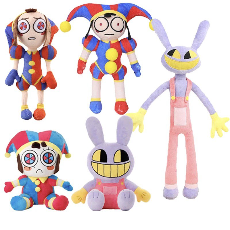 The Amazing Digital Circus Pomni Jax Plush Cartoon Plushie Toys Theater ...