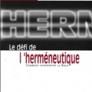 Challenge of hermeneutics
