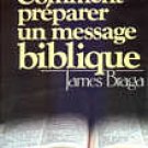 How to prepare a Biblical Message How to prepare a Biblical Message