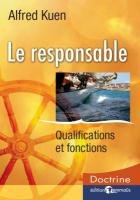 Responsible qualifications and functions