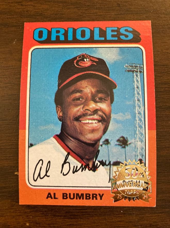 2024 Topps Heritage 50th Anniversary Buyback Al Bumbry 358