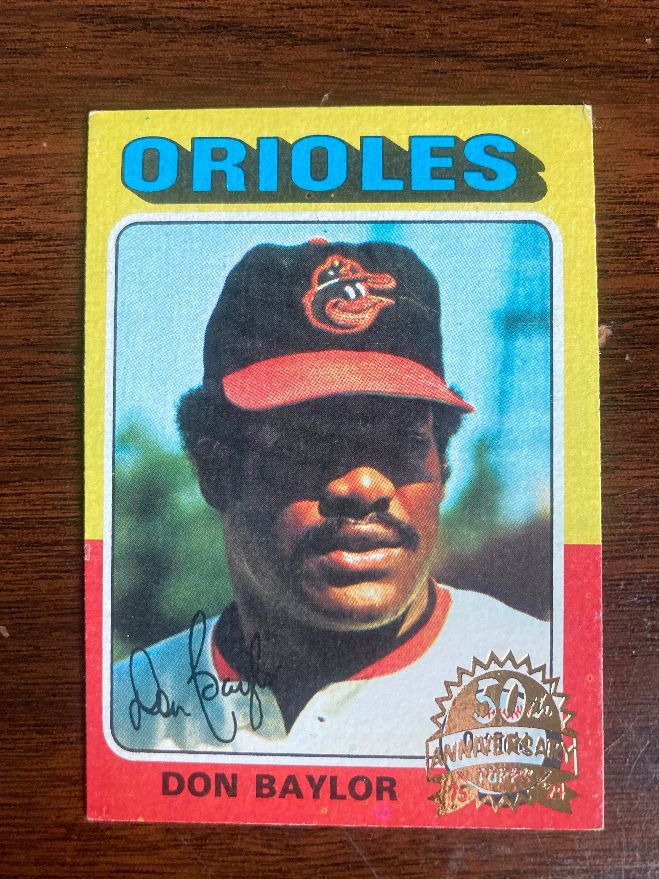 2024 Topps Heritage 50th Anniversary Buyback Don Baylor 382