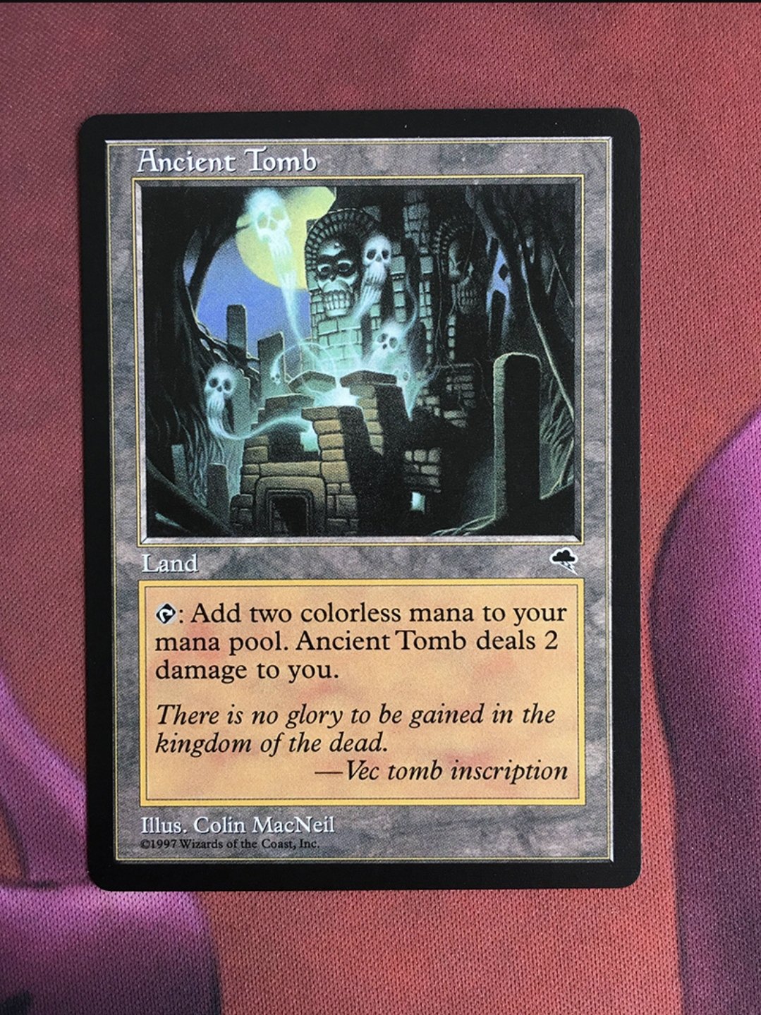 1x Mtg Proxy Ancient Tomb Tempest magic the gathering proxy mtg cards
