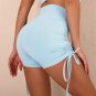 YYBD-0003,sports drawstring tight shorts high waist stretch hips fast dry fitness yoga women pants