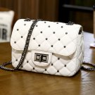 ZTSB-0023,personalized factory pu lady single shoulder crossbody chain small square bag