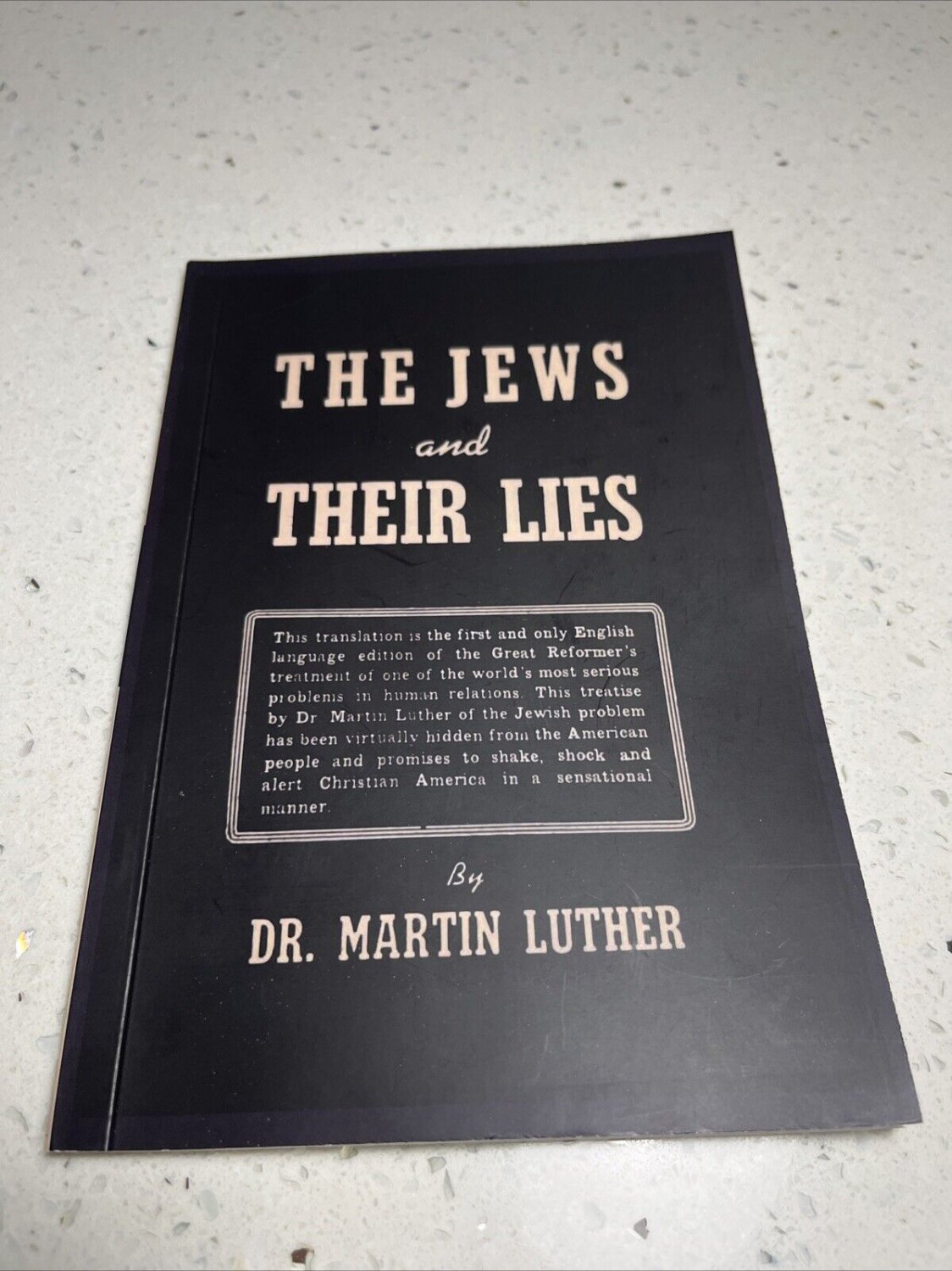 The Jews And Their Lies by Martin Luther 1948 book