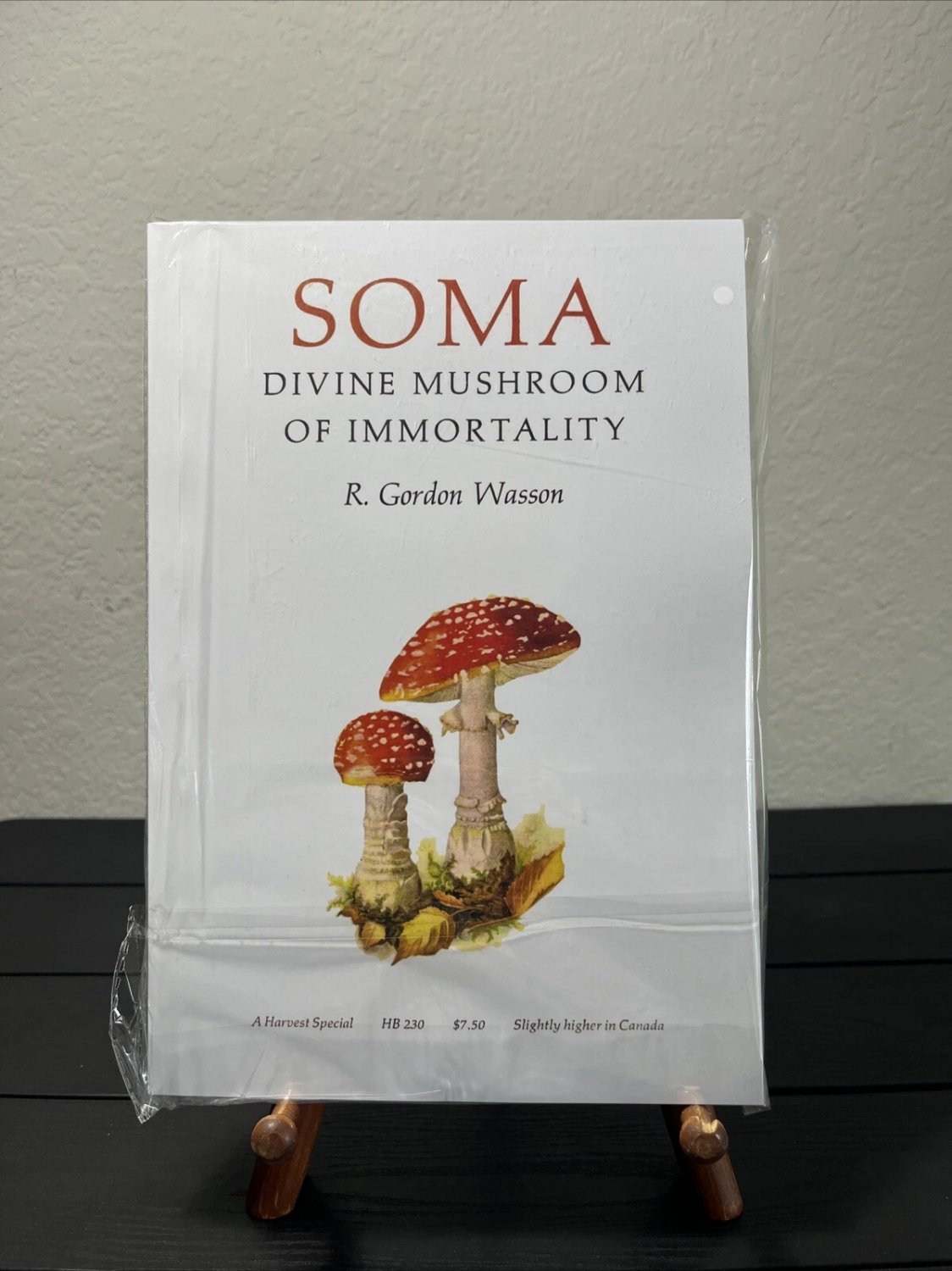 Soma - Divine Mushroom of Immortality by R. Gordon Wasson Book