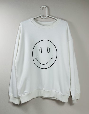 Anine Bing white sweatshirt