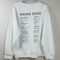 Anine Bing white sweatshirt