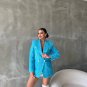 Women Wicker Patterned Jacket
