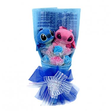 Stitch Valentine's Day Box, Lilo Stitch Plush Bouquet