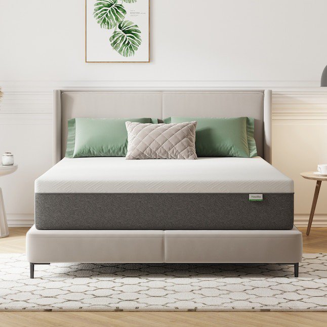 Novilla 12-in King Memory Foam Mattress in a Box