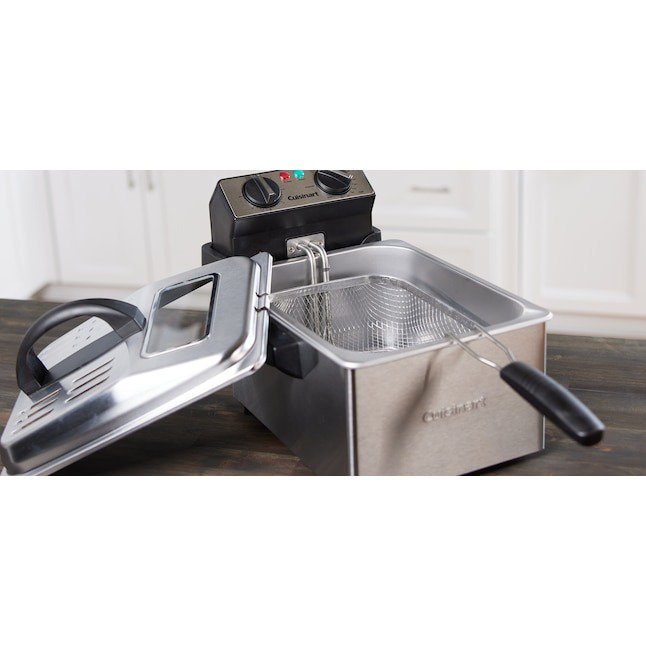 Cuisinart CDF-200P1 Professional Deep Fryer | 4-Quart Capacity ...