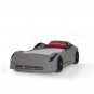 TT Grey Twin Car Bed, Remote Control, LED Lights, Premium Rear Seat