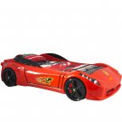 TT Red Twin Car Bed, Remote Control, LED Lights, Premium Rear Seat TT Red Twin Car Bed, Remote Control, LED Lights, Premium Rear Seat