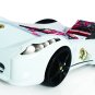 TT White Twin Car Bed, Remote Control, LED Lights, Premium Rear Seat