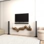Batamex Parametrics 48" Floating Wavy Shelf Modern Geometric Wooden Wall Piece
